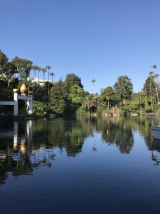 Lotus arch at lake Shrine